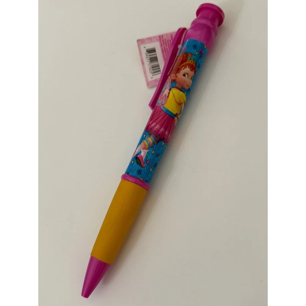 Disney Junior Fancy Nancy Jumbo Pen Pink Yellow Blue 2019 New With Tags